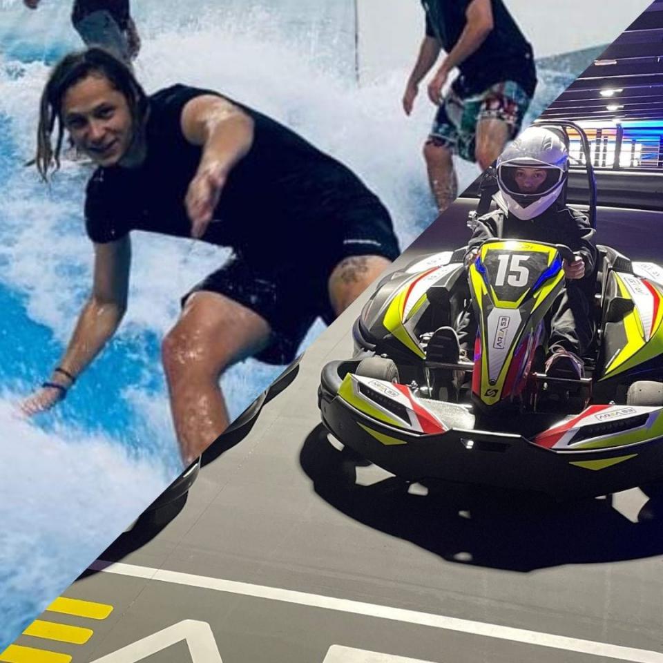 1 heat adult karten + 1 sessie surf 30 min.